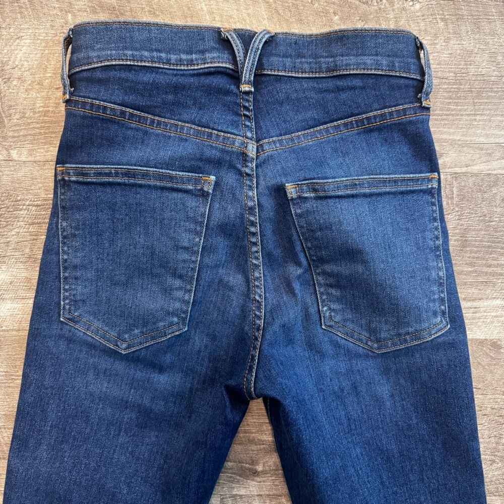 Veronica Beard Carly Kick Flare High Rise Bright Blue Jeans Womens Sz. 24 - Picture 5 of 10